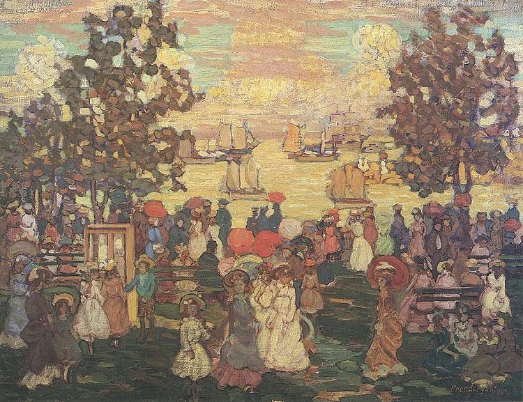 Maurice Prendergast Salem Willows china oil painting image